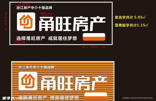 房产中介门头怎么设计
