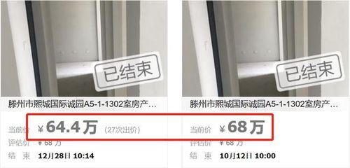 拍卖房产怎么降价