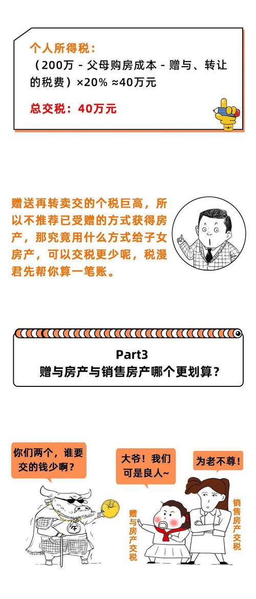 赠与房产怎么不用交税