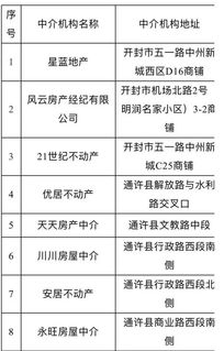 怎么查到开封房产中介