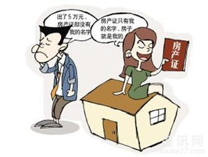 离婚分房产怎么写