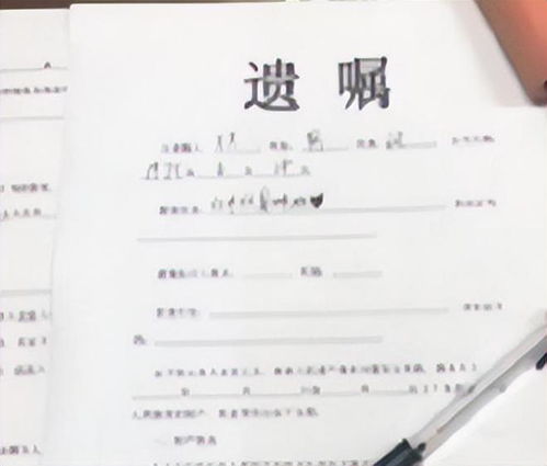 房产遗书怎么写给儿子
