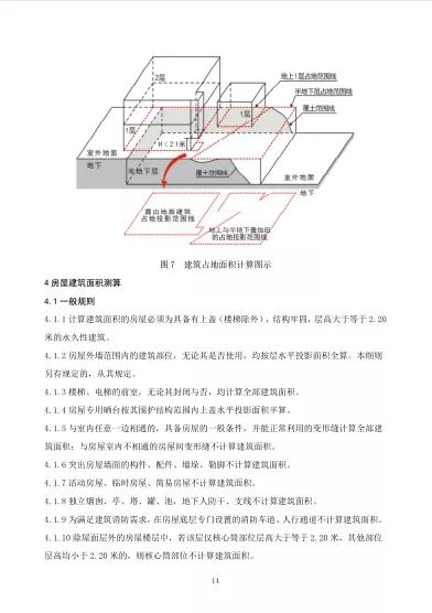 房产剩余面积怎么计算